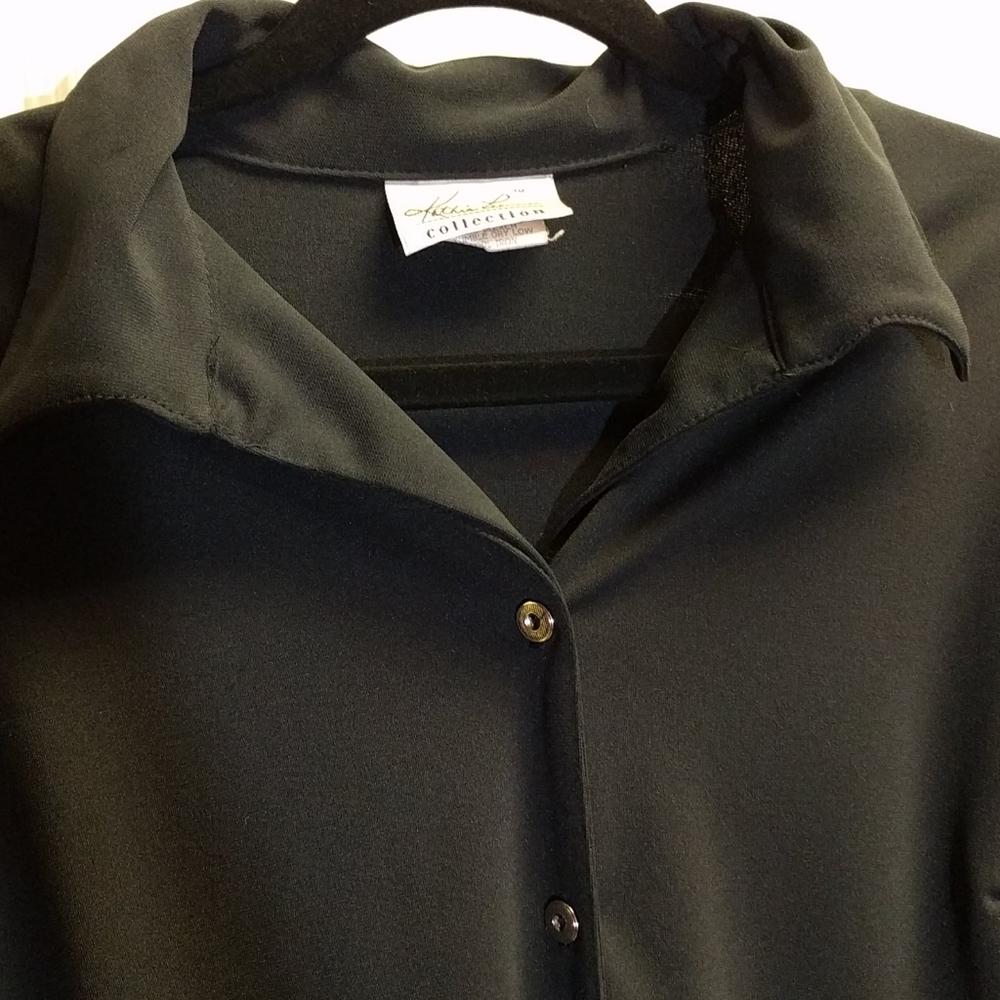 Donated - Sharp Collar Button Top - Picture 2 of 7